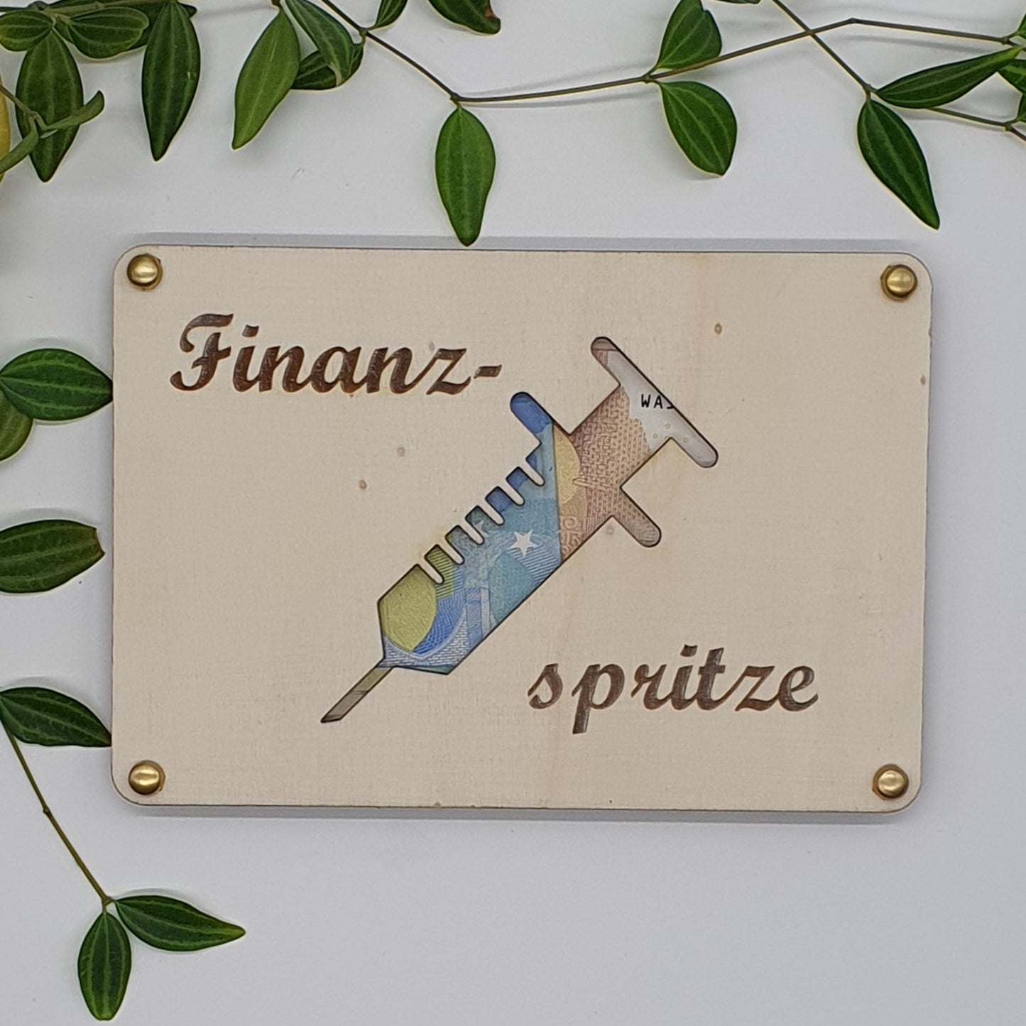 Finanzspritze Geldgeschenk