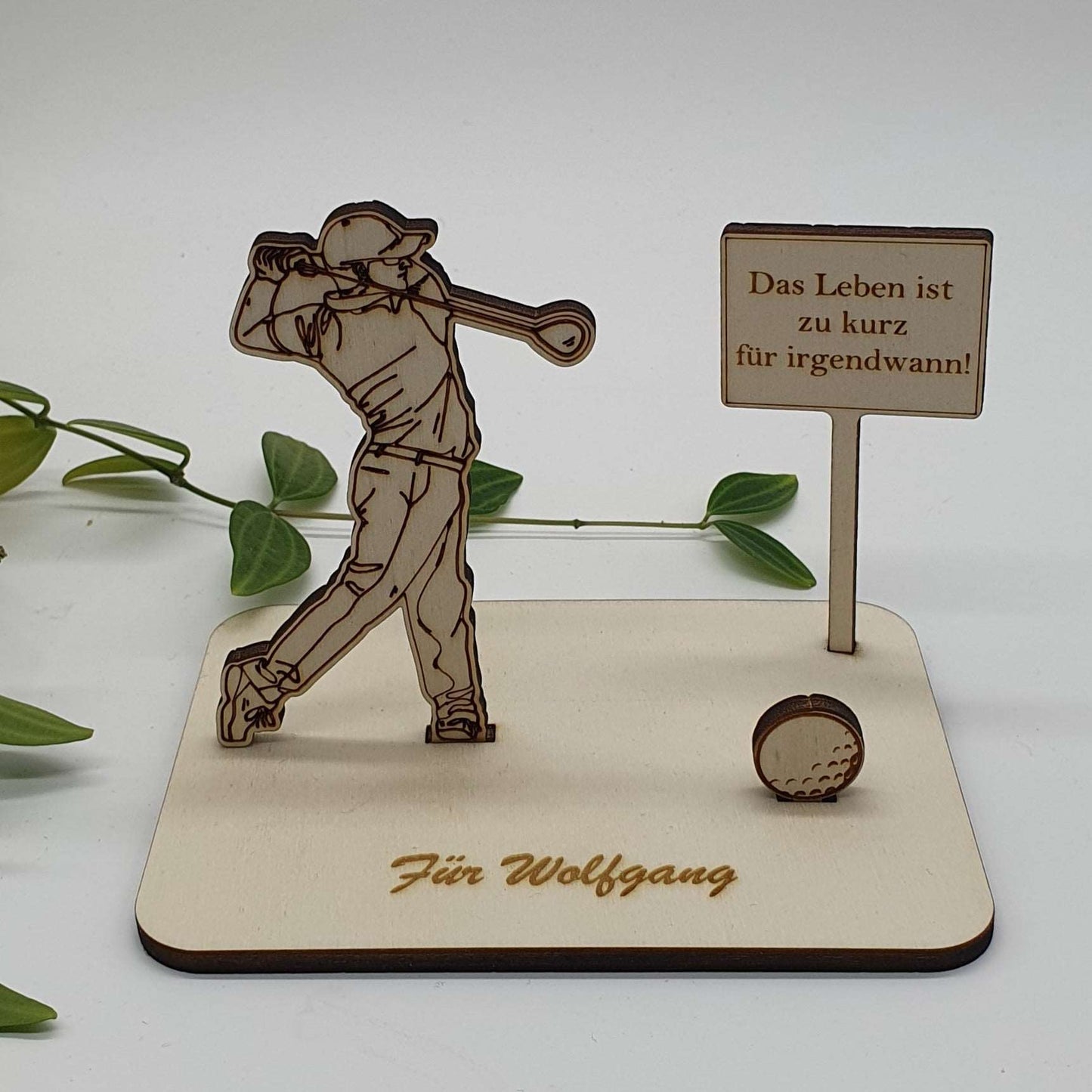 Golfspieler - Steckbausatz