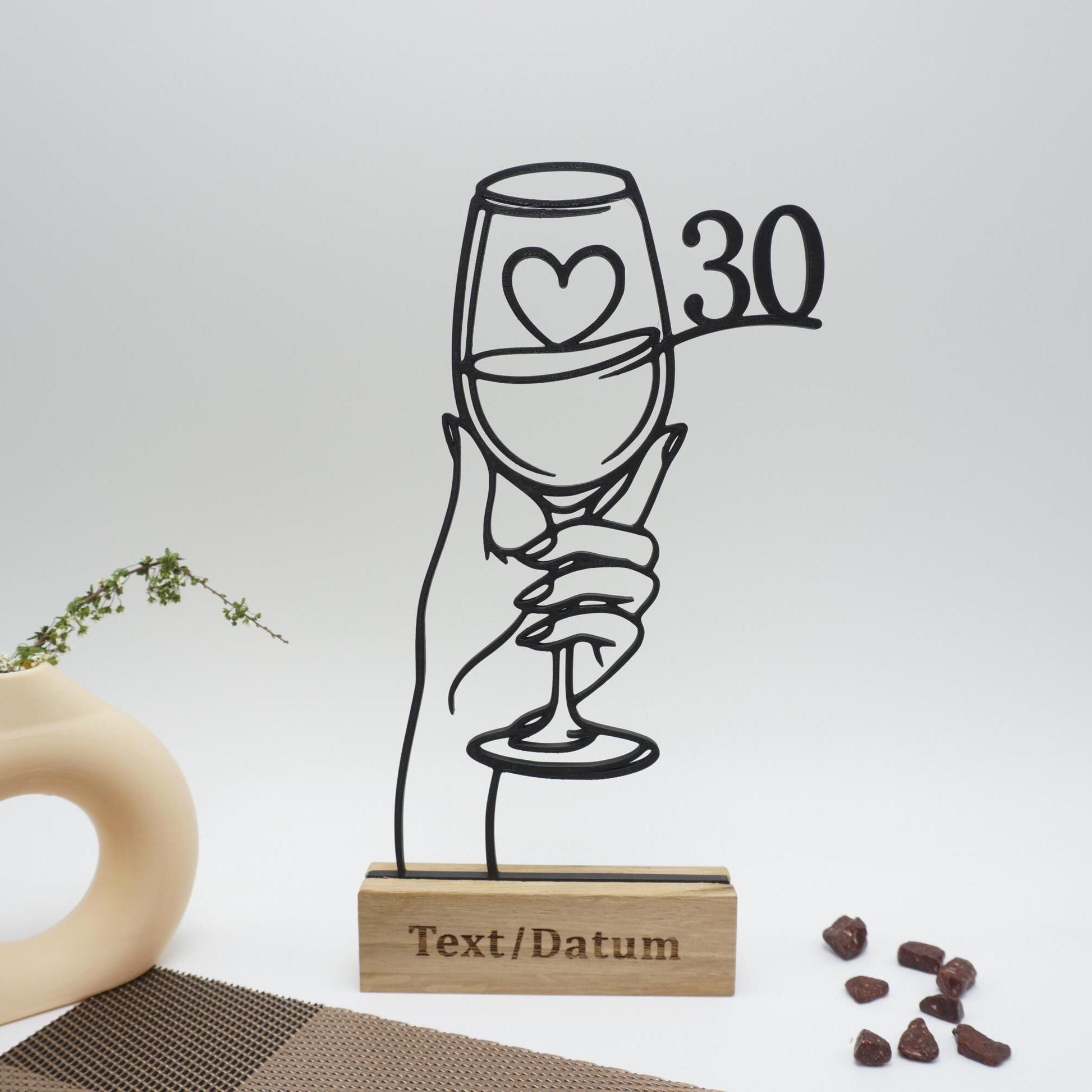 Personalisiertes Geburtstagsgeschenk zum 30 Geburtstag für Frauen