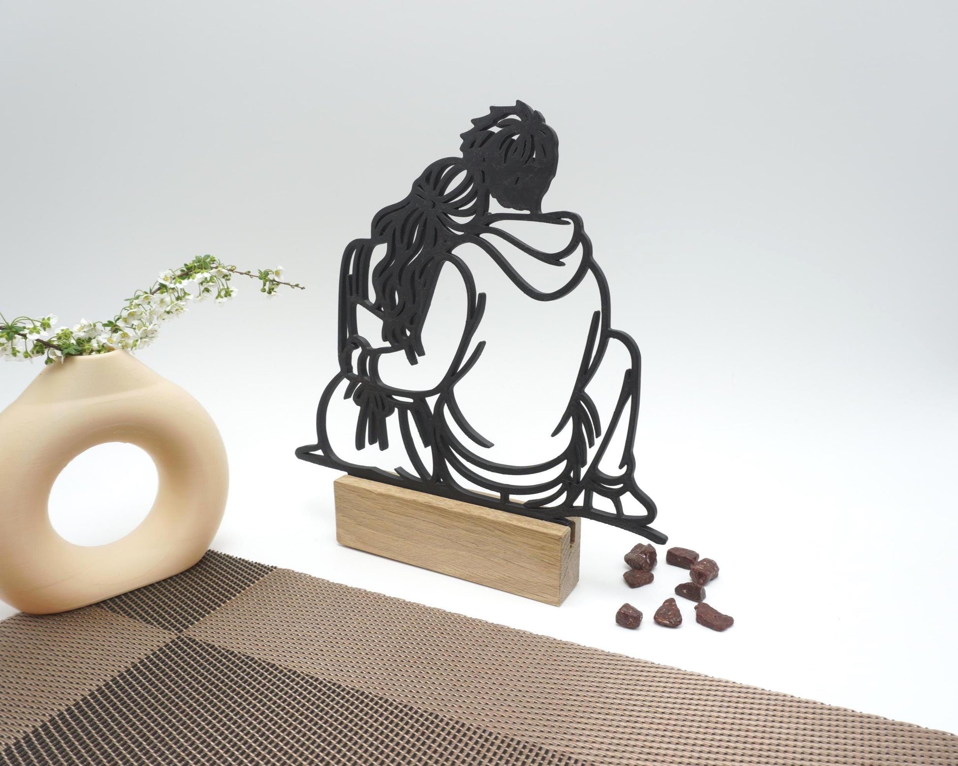 romantisches Paar Geschenk minimalistische Deko