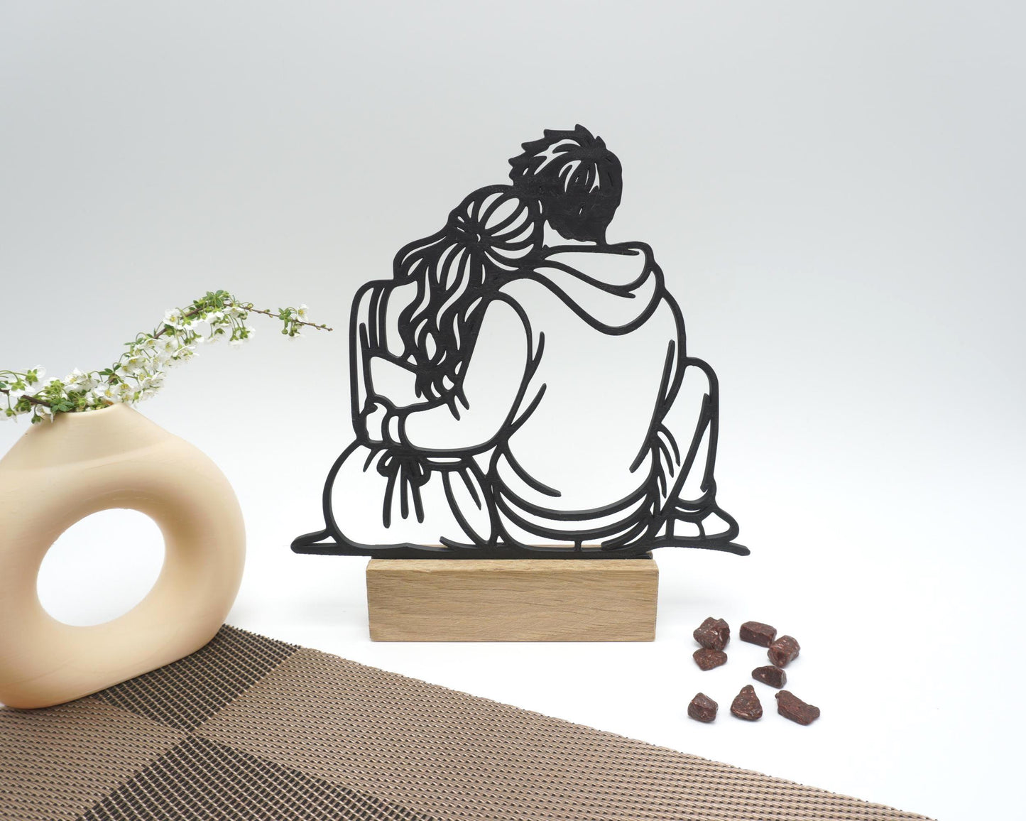 Jahrestag Geschenk personalisiert Holz