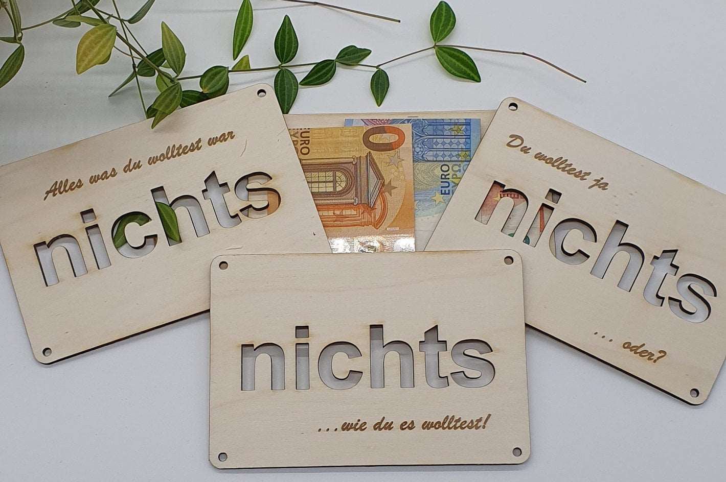 Geschenkidee aus Holz zum verschenken an Geburtstagen