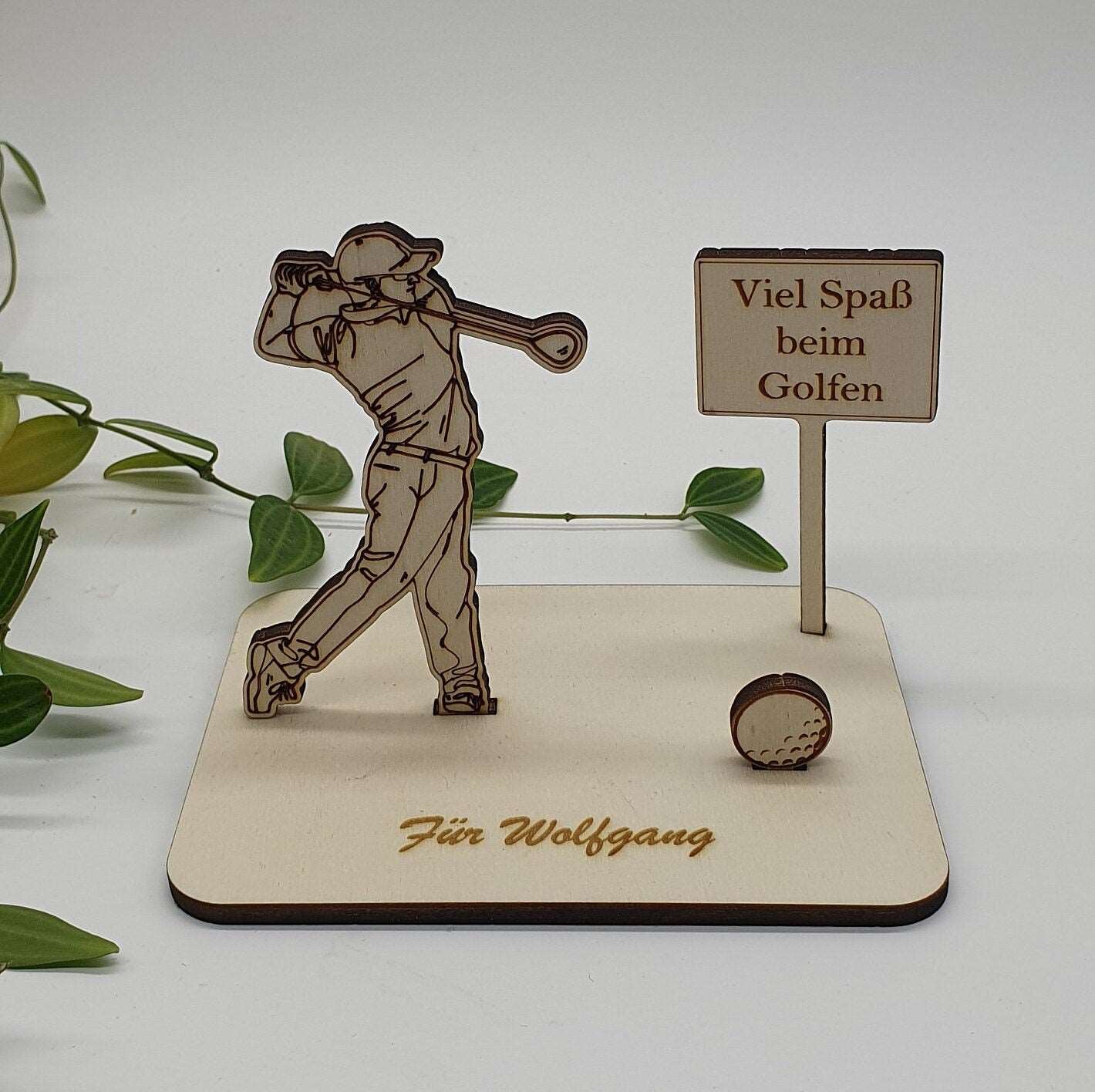 Golfspieler - Steckbausatz