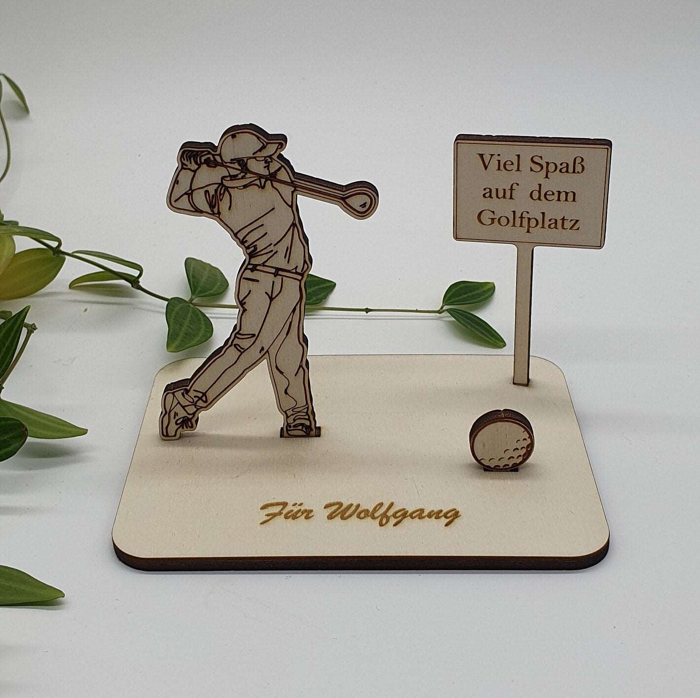 Golfspieler - Steckbausatz