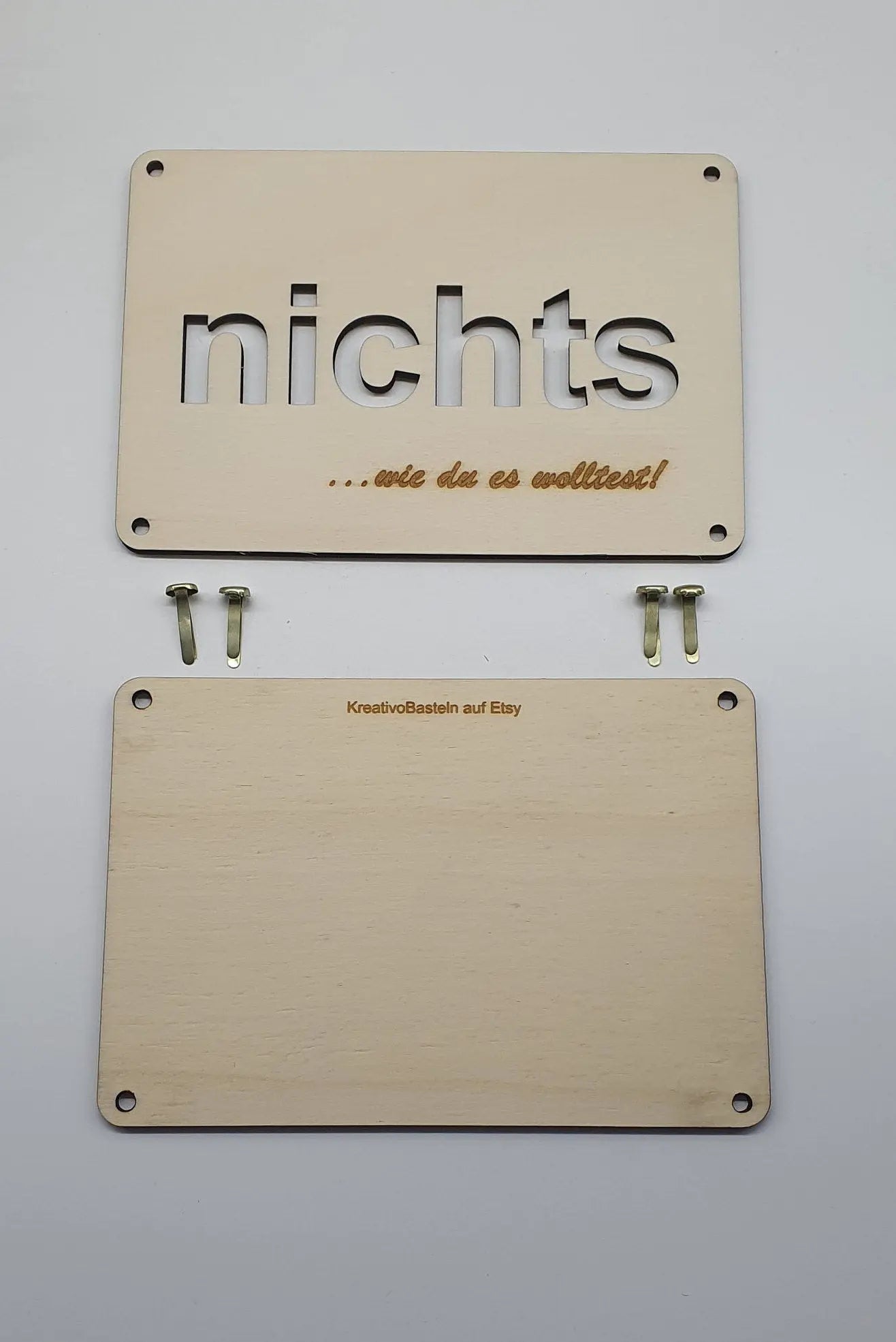 Nichts wie gewünscht KreativoBasteln