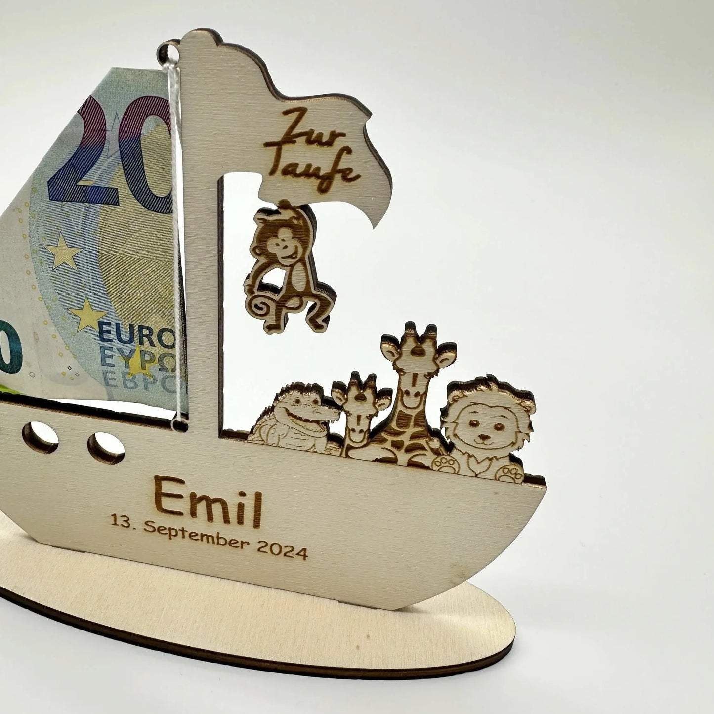 Boot für Taufe, Kommunion, Konfirmation KreativoBasteln