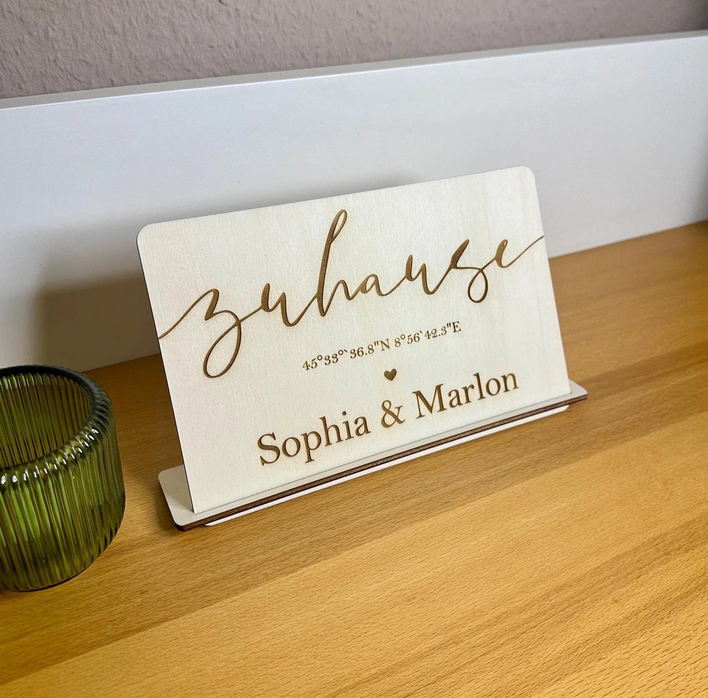 Personalisiertes Geschenk für Zuhause KreativoBasteln