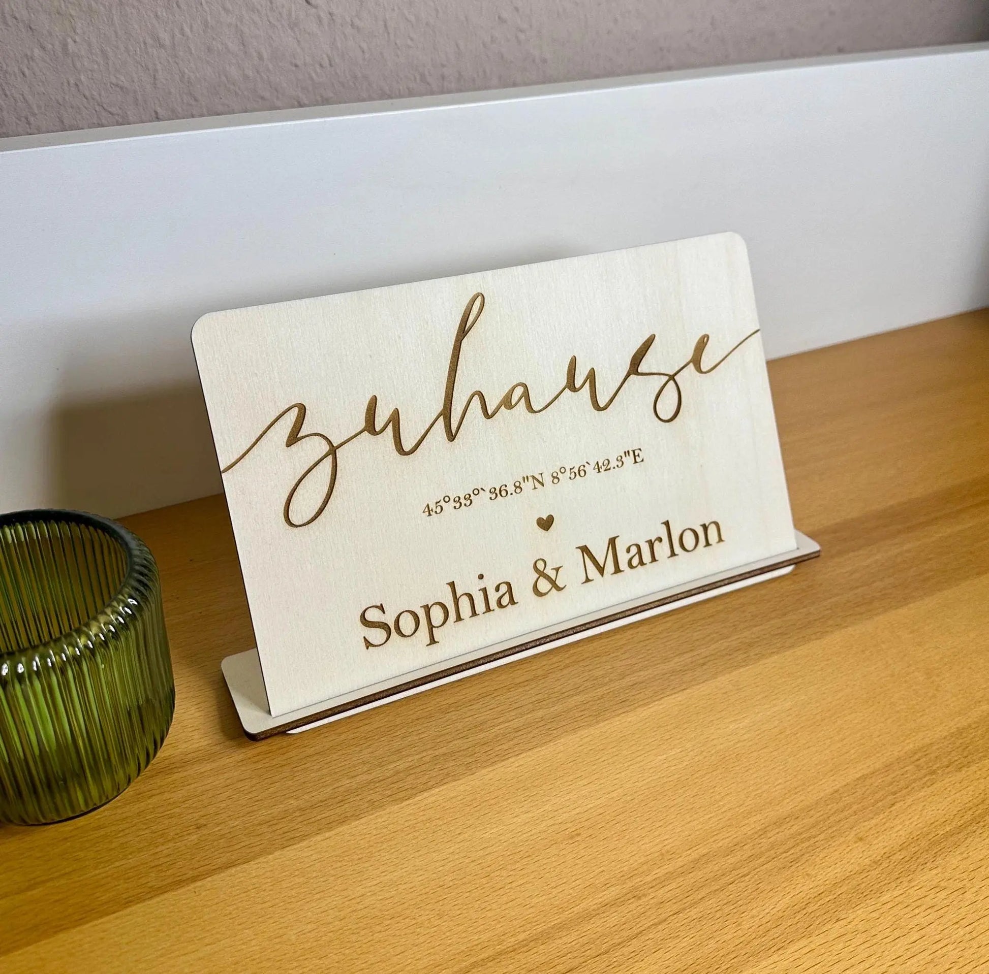 Personalisiertes Geschenk für Zuhause KreativoBasteln