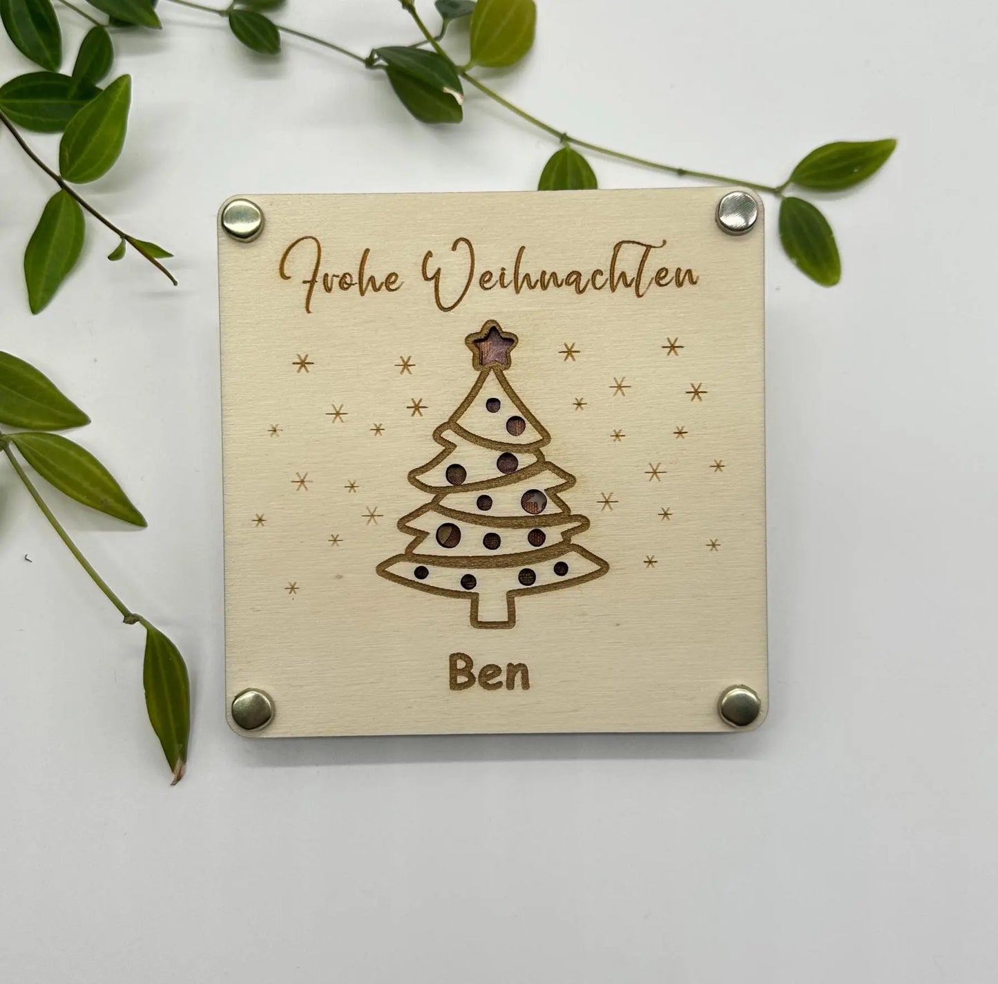 Weihnachtsbaum zum personalisieren KreativoBasteln
