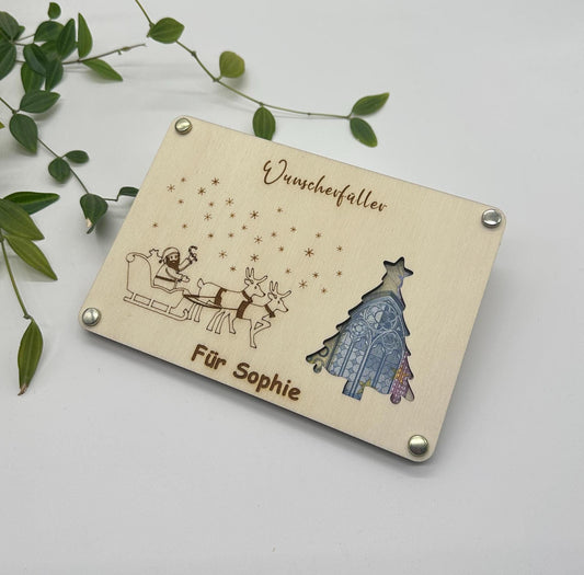 Geschenkidee um Geld zu verschenken - Wunscherfüller
