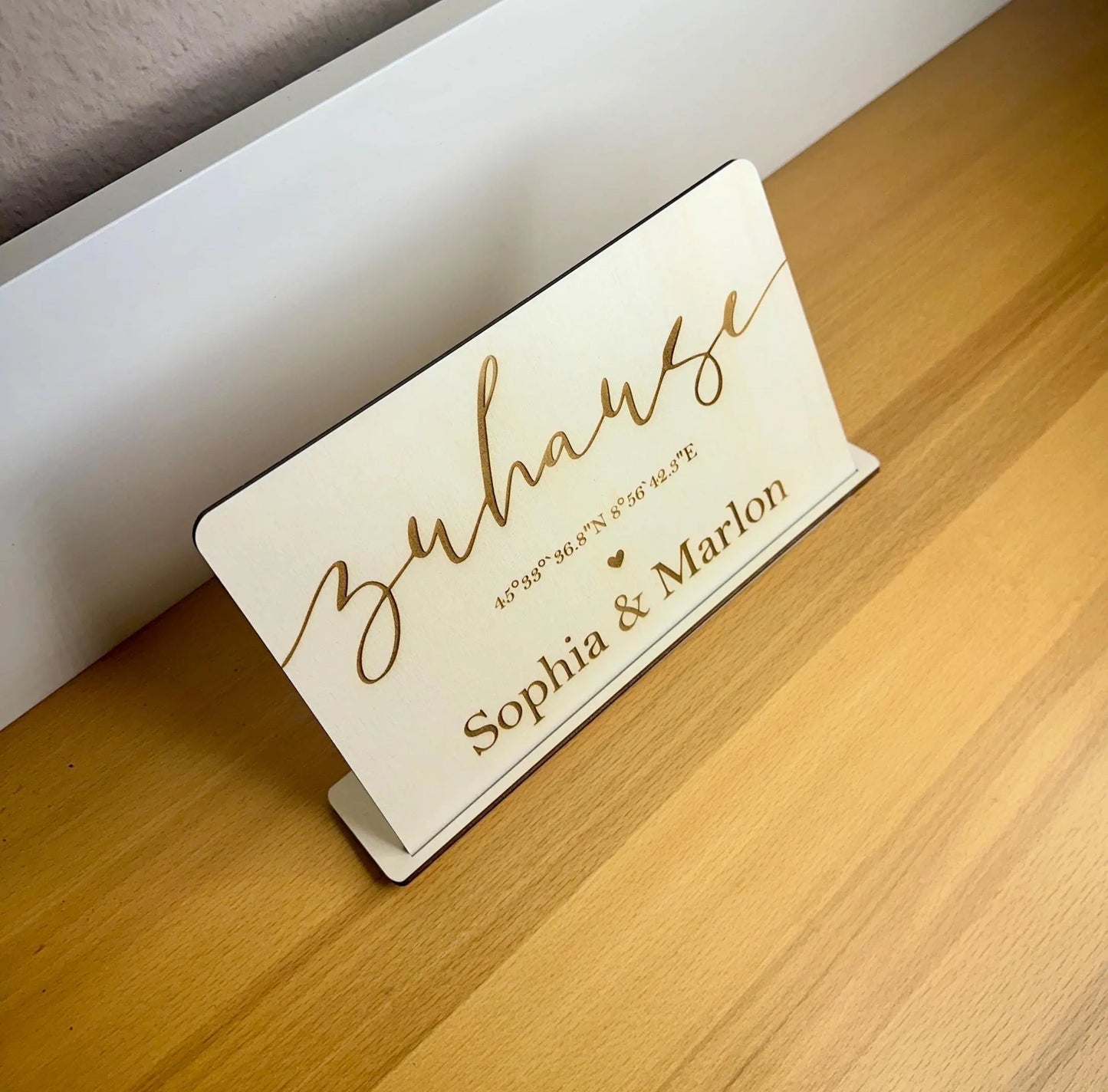 Personalisiertes Geschenk für Zuhause KreativoBasteln