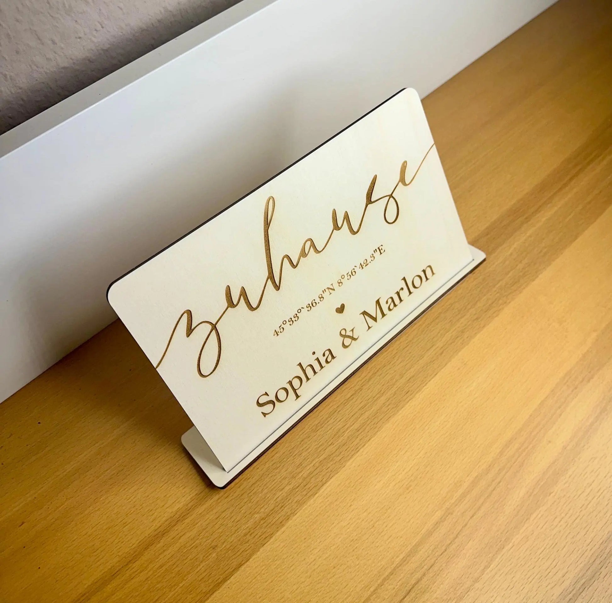 Personalisiertes Geschenk für Zuhause KreativoBasteln