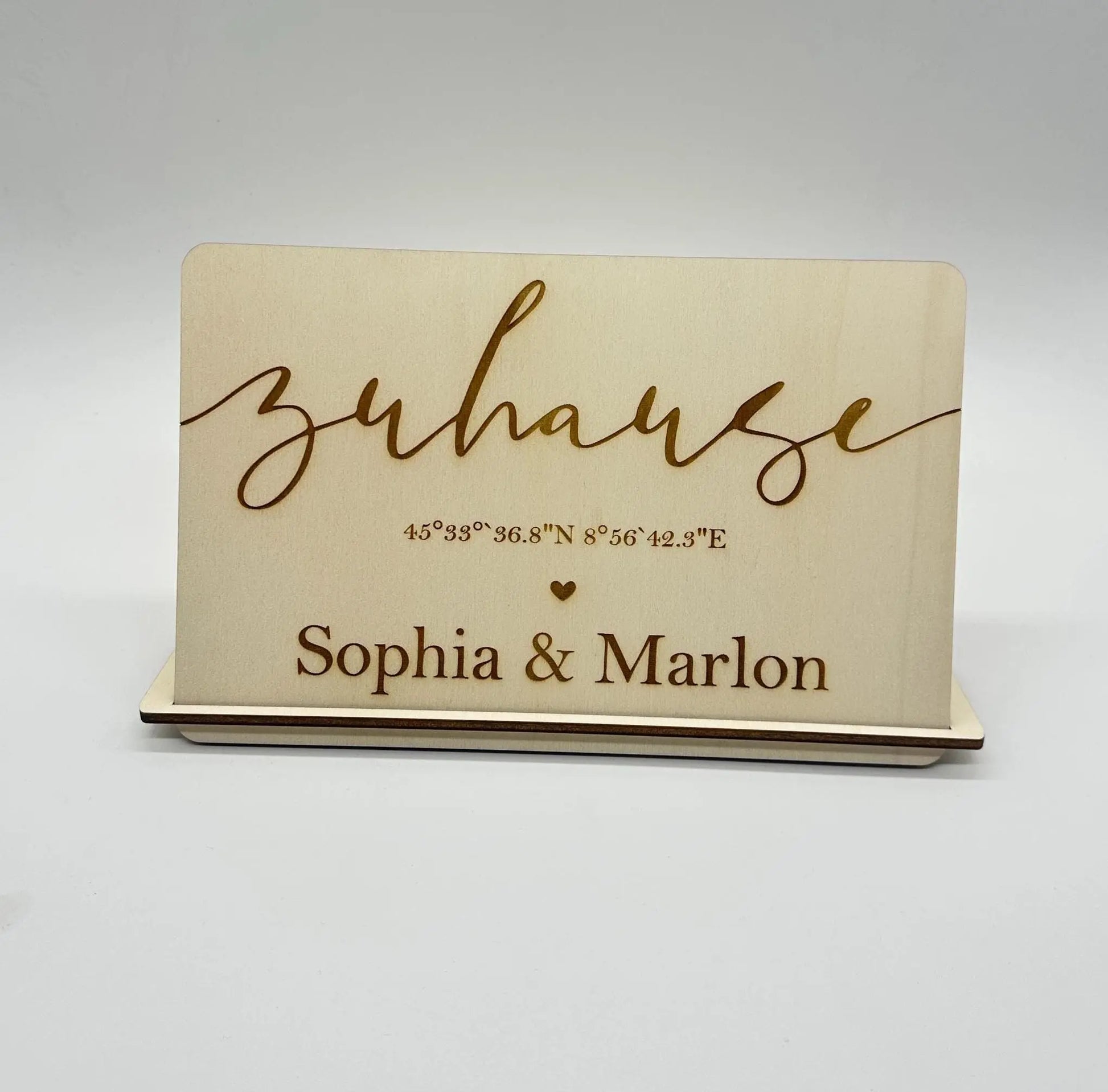 Personalisiertes Geschenk für Zuhause KreativoBasteln