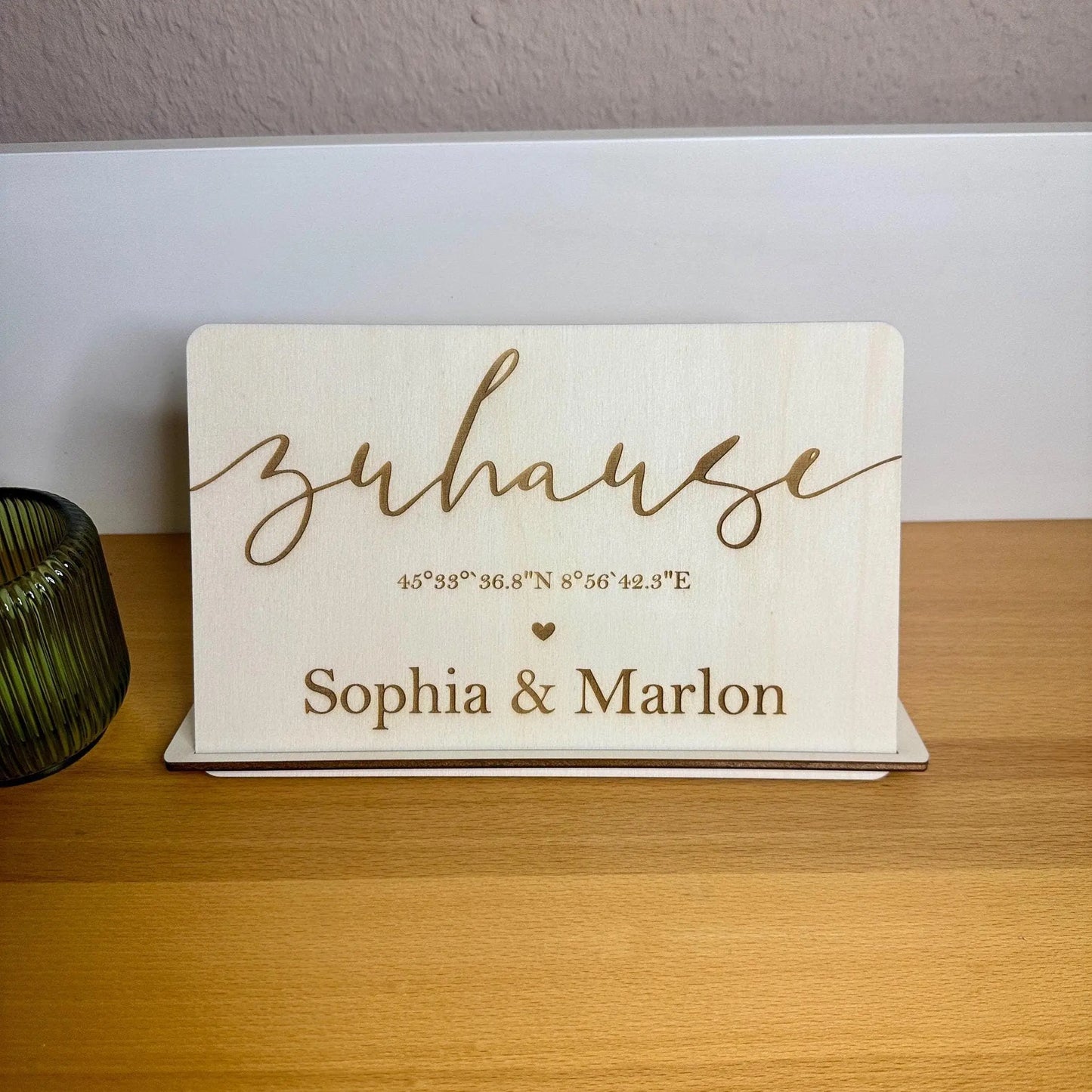 Personalisiertes Geschenk für Zuhause KreativoBasteln