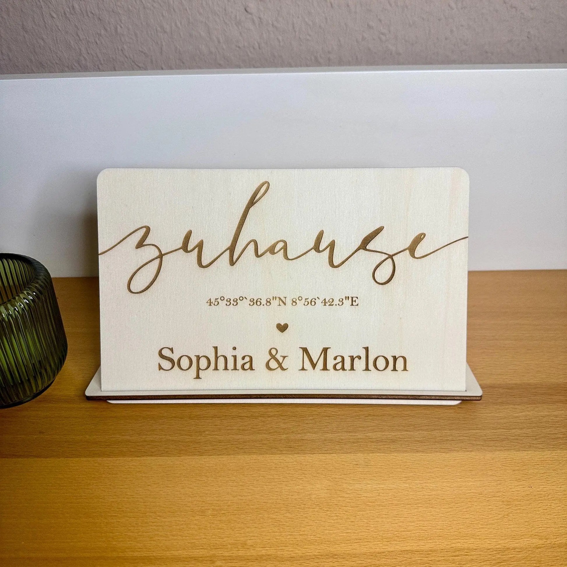 Personalisiertes Geschenk für Zuhause KreativoBasteln