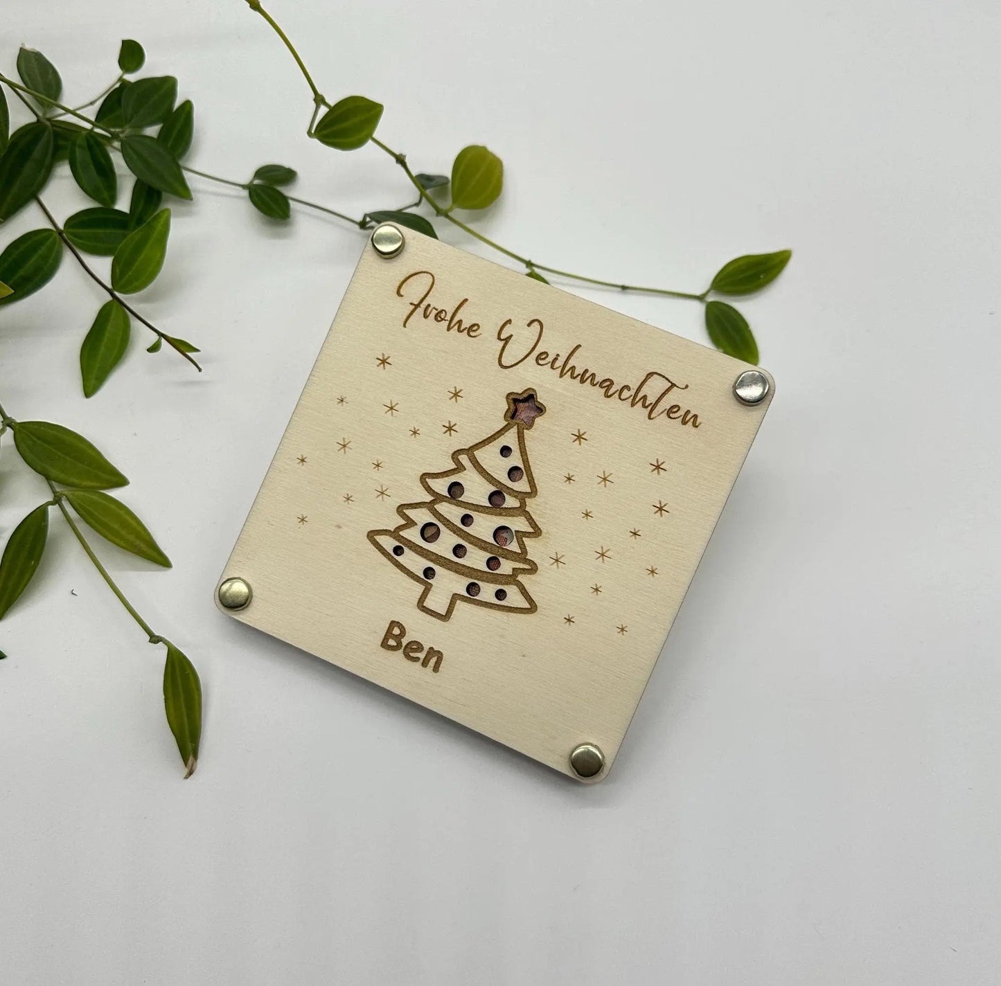 Weihnachtsbaum zum personalisieren KreativoBasteln
