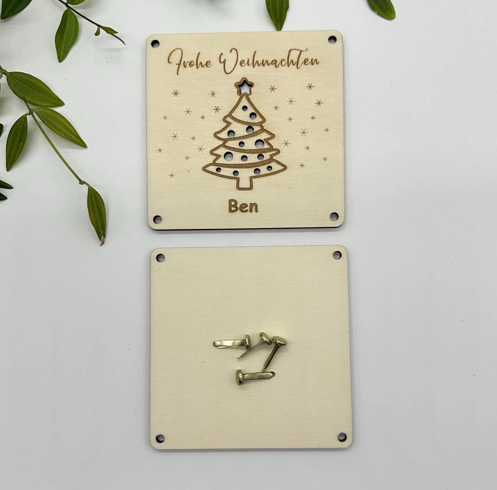 Weihnachtsbaum zum personalisieren KreativoBasteln