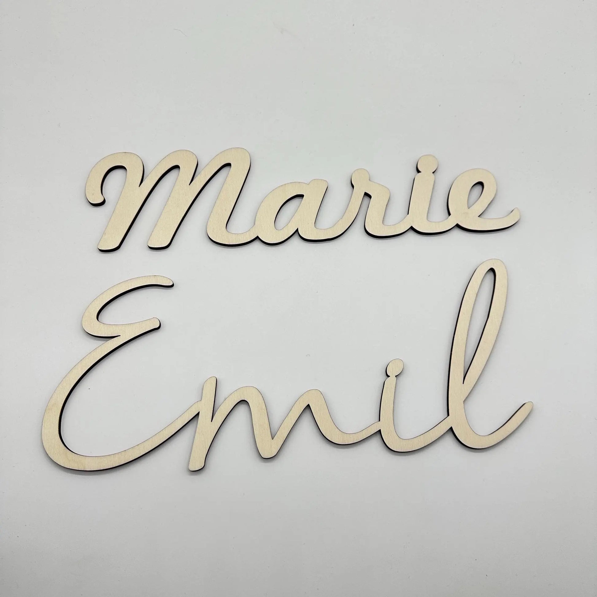 Personalisierte Namensschilder KreativoBasteln