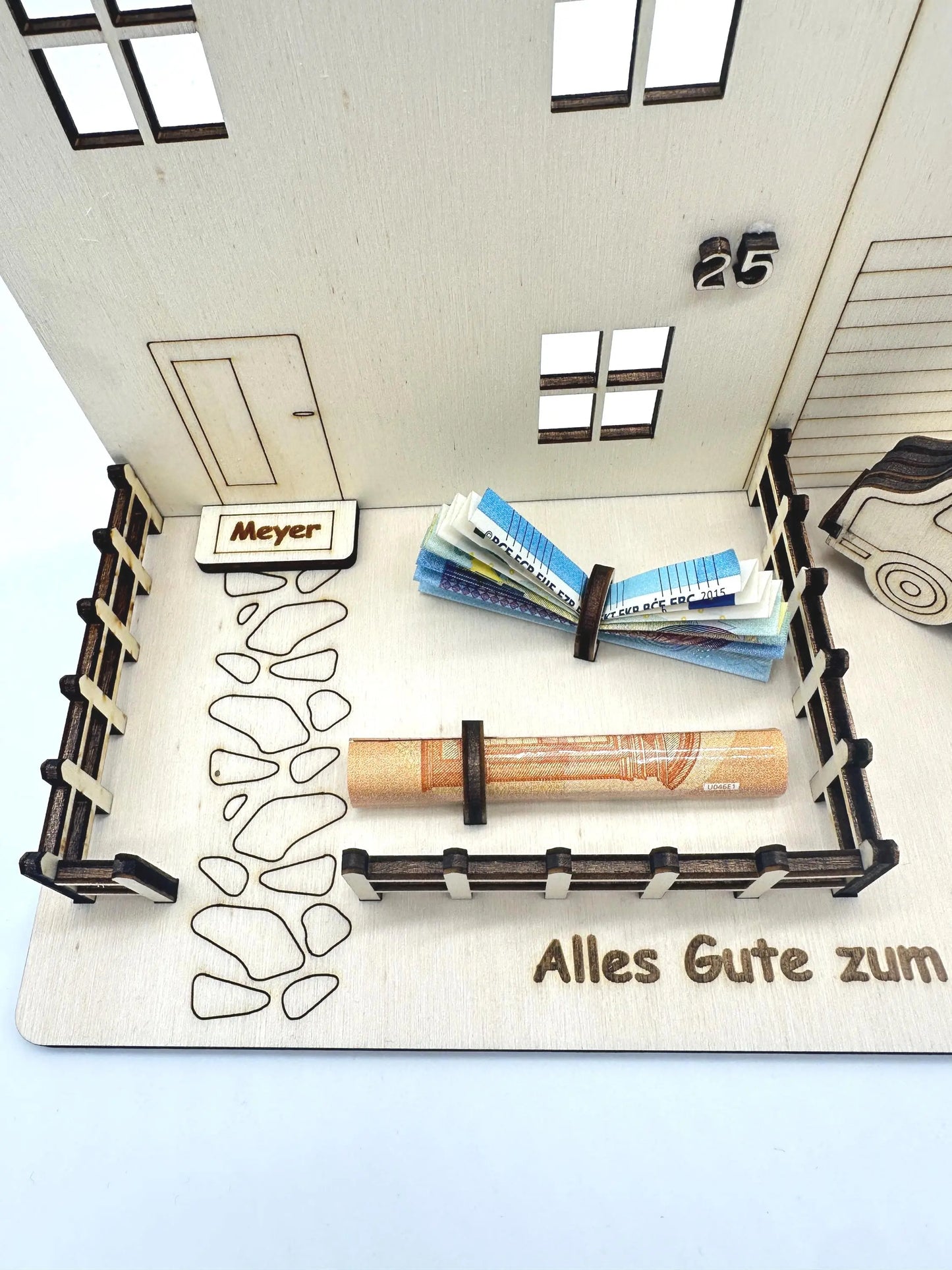Geldgeschenk zum Einzug ins Haus KreativoBasteln