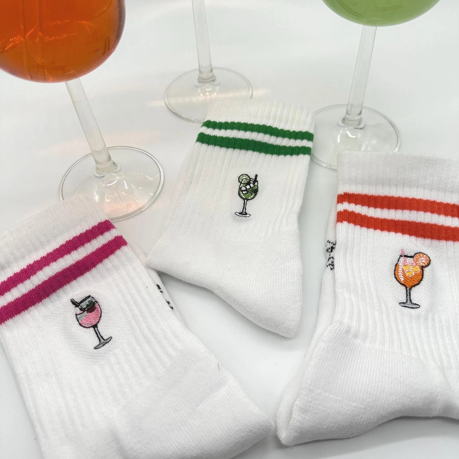 Getränkesocken Set möglich KreativoBasteln