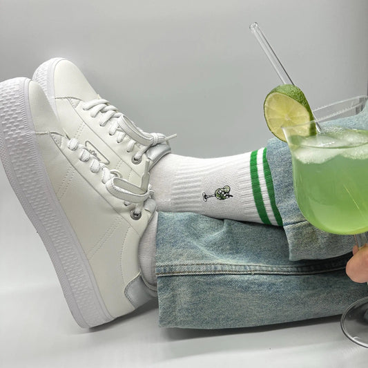 Bitter Lemon Socken KreativoBasteln