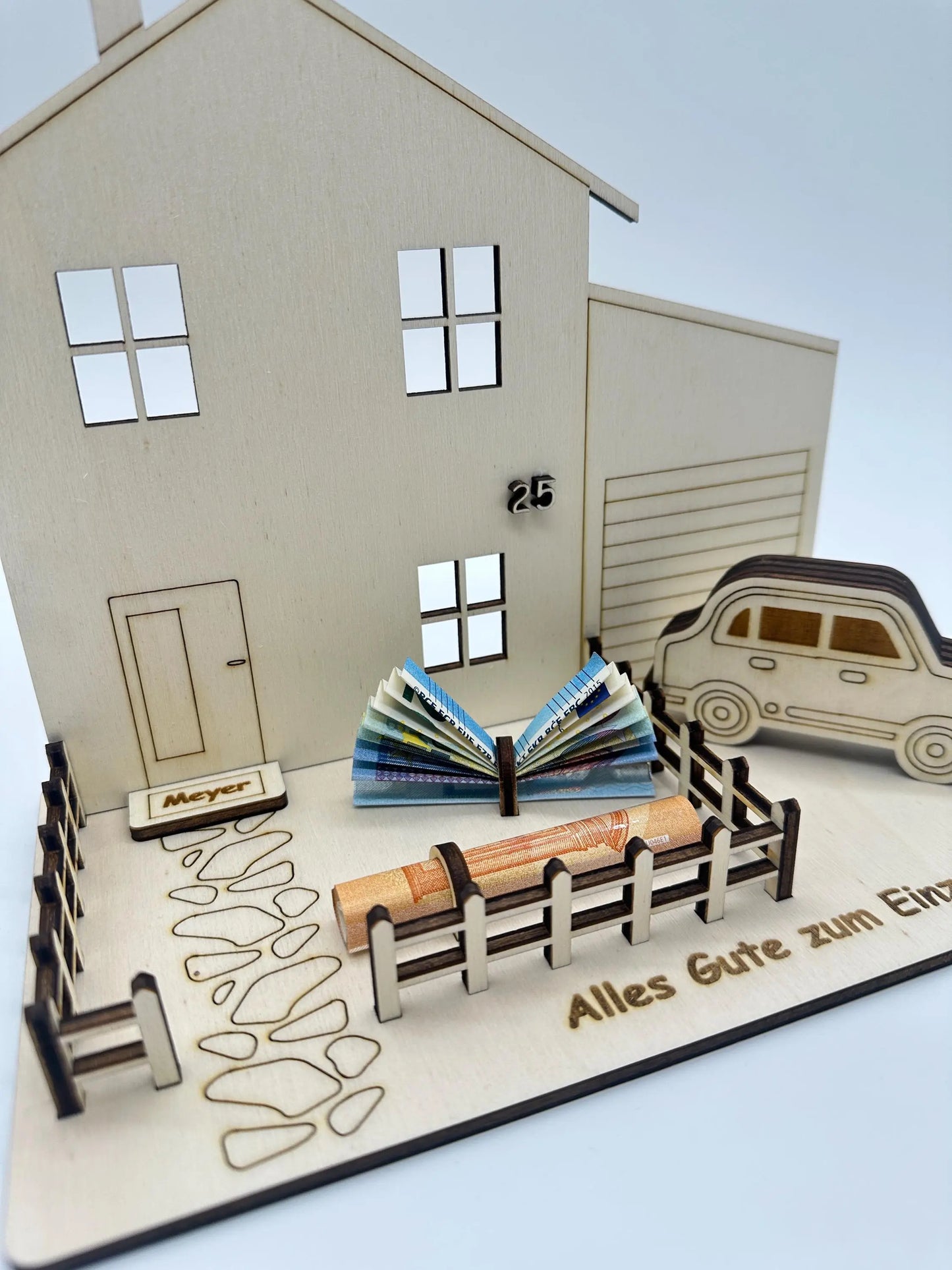 Geldgeschenk zum Einzug ins Haus KreativoBasteln