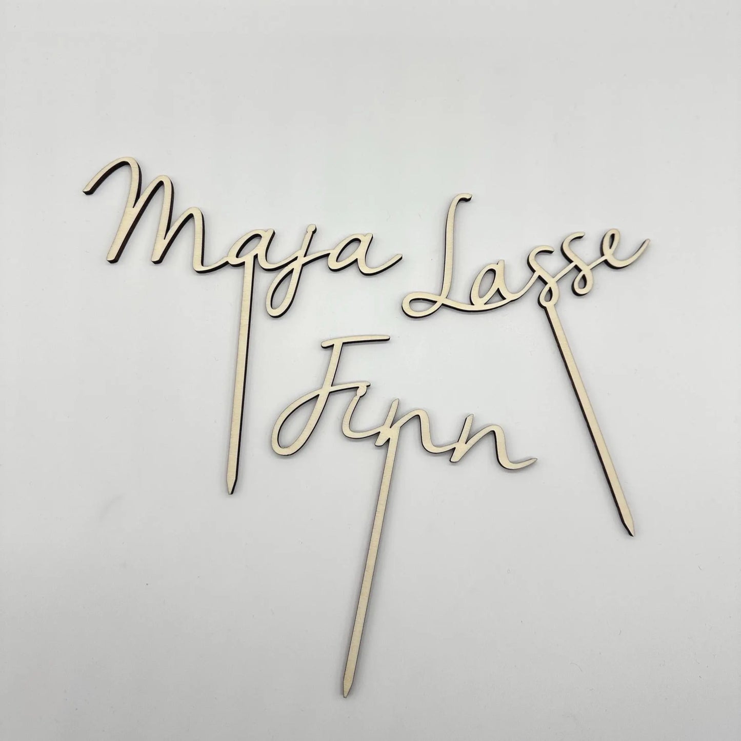 Cake Topper mit Namen KreativoBasteln