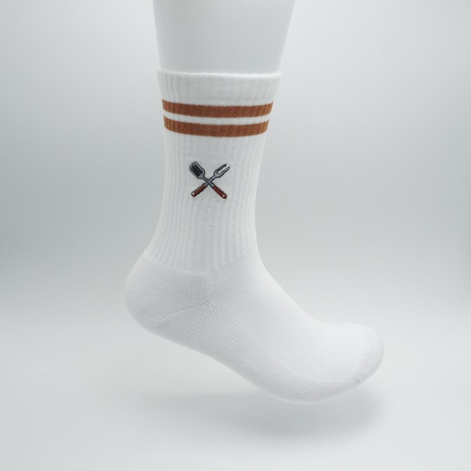 Barbecue Socken mit Grillbesteck KreativoBasteln