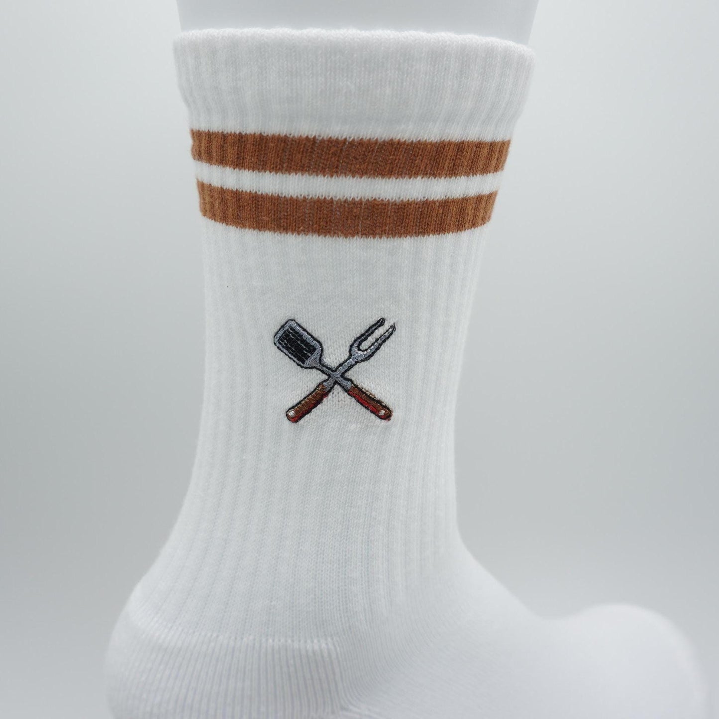 Barbecue Socken mit Grillbesteck KreativoBasteln
