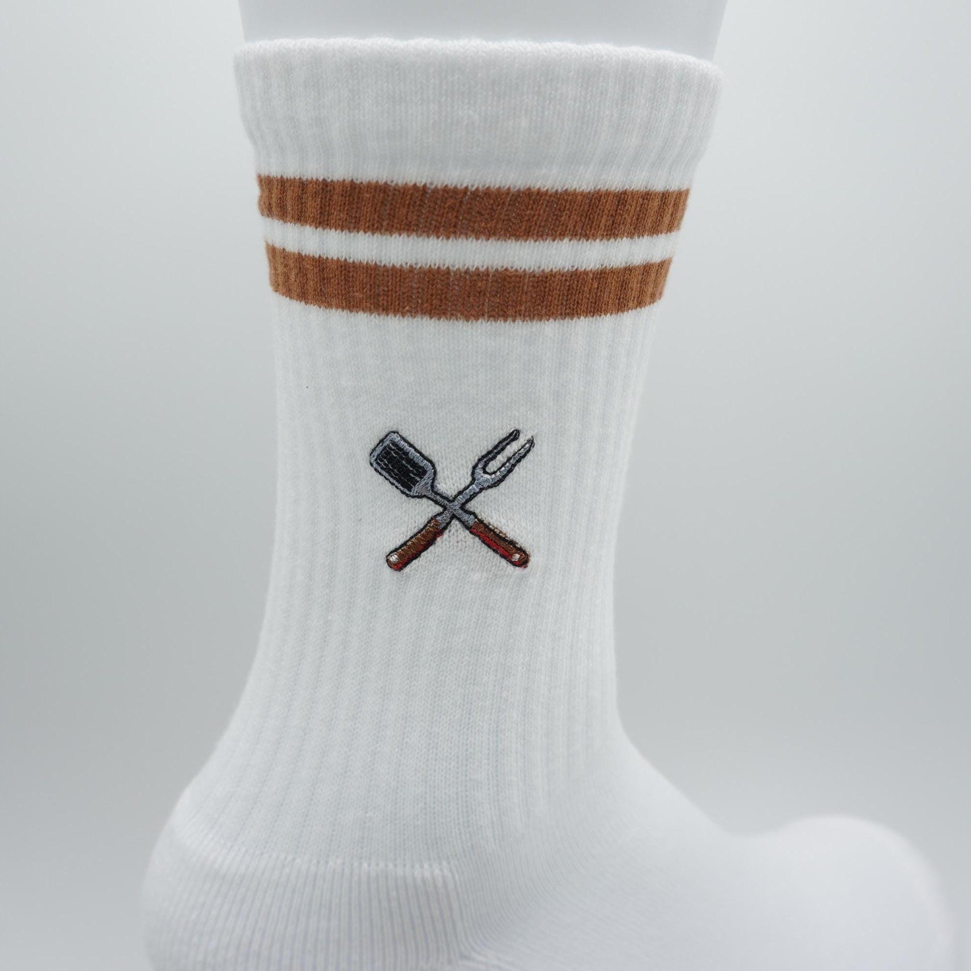 Barbecue Socken mit Grillbesteck KreativoBasteln