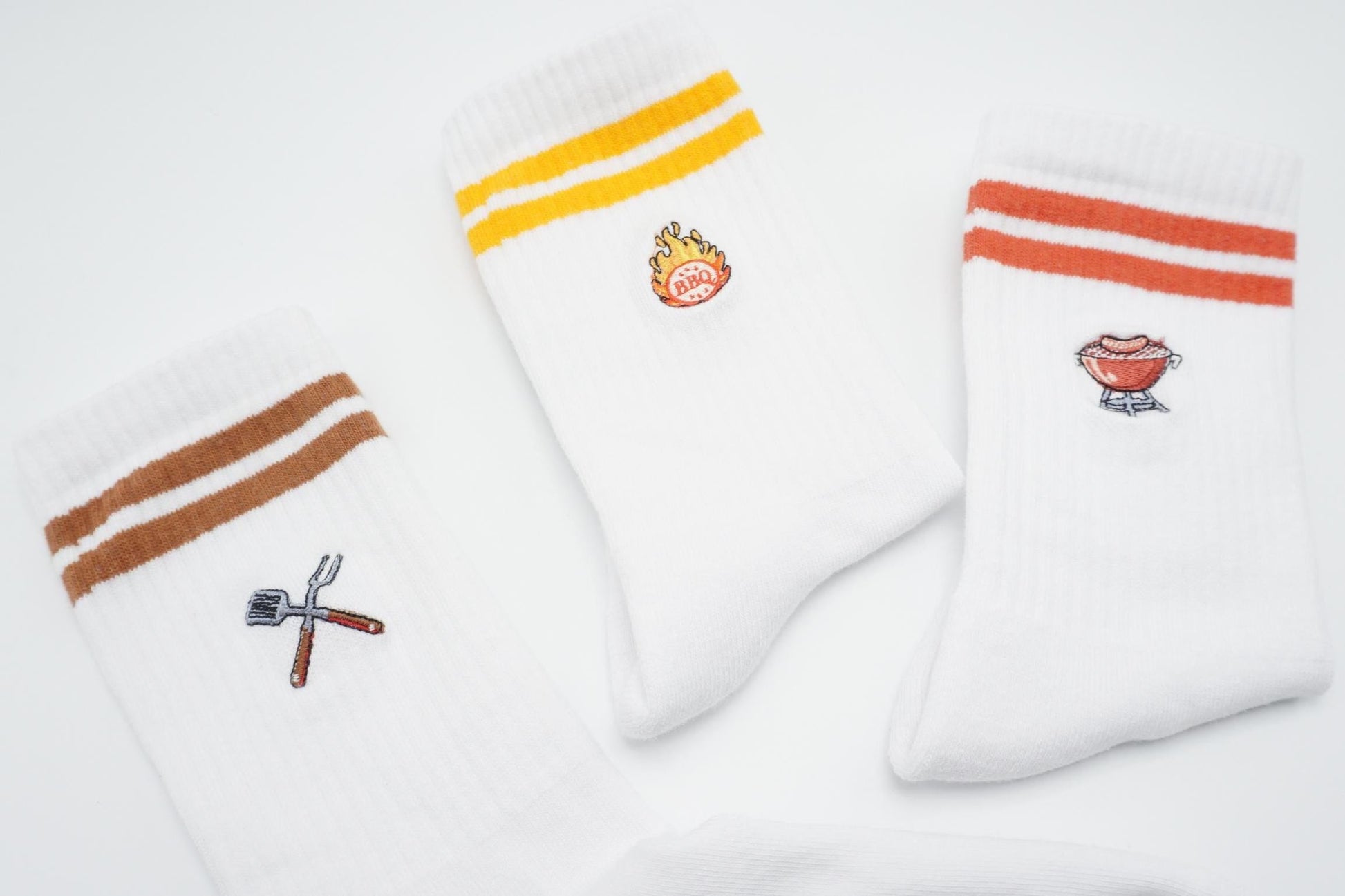 Barbecue Socken mit Grillbesteck KreativoBasteln