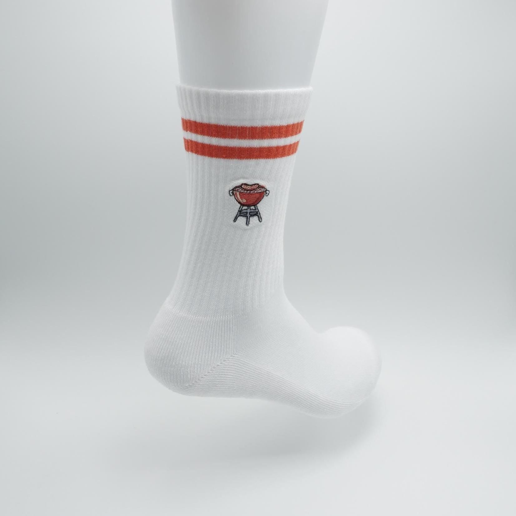 BBQ-Socken mit Grillmotiv KreativoBasteln