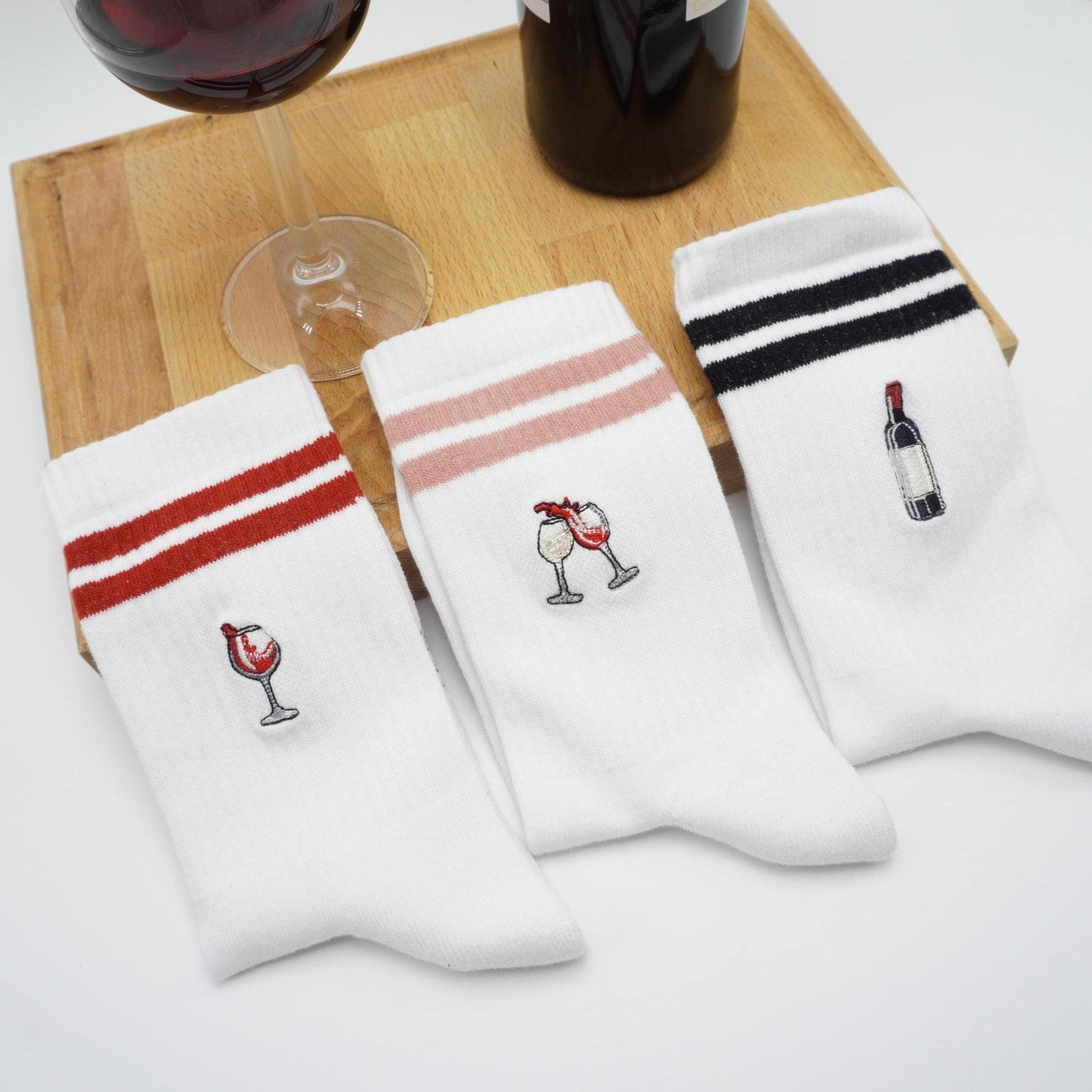 Wein Socken Set KreativoBasteln