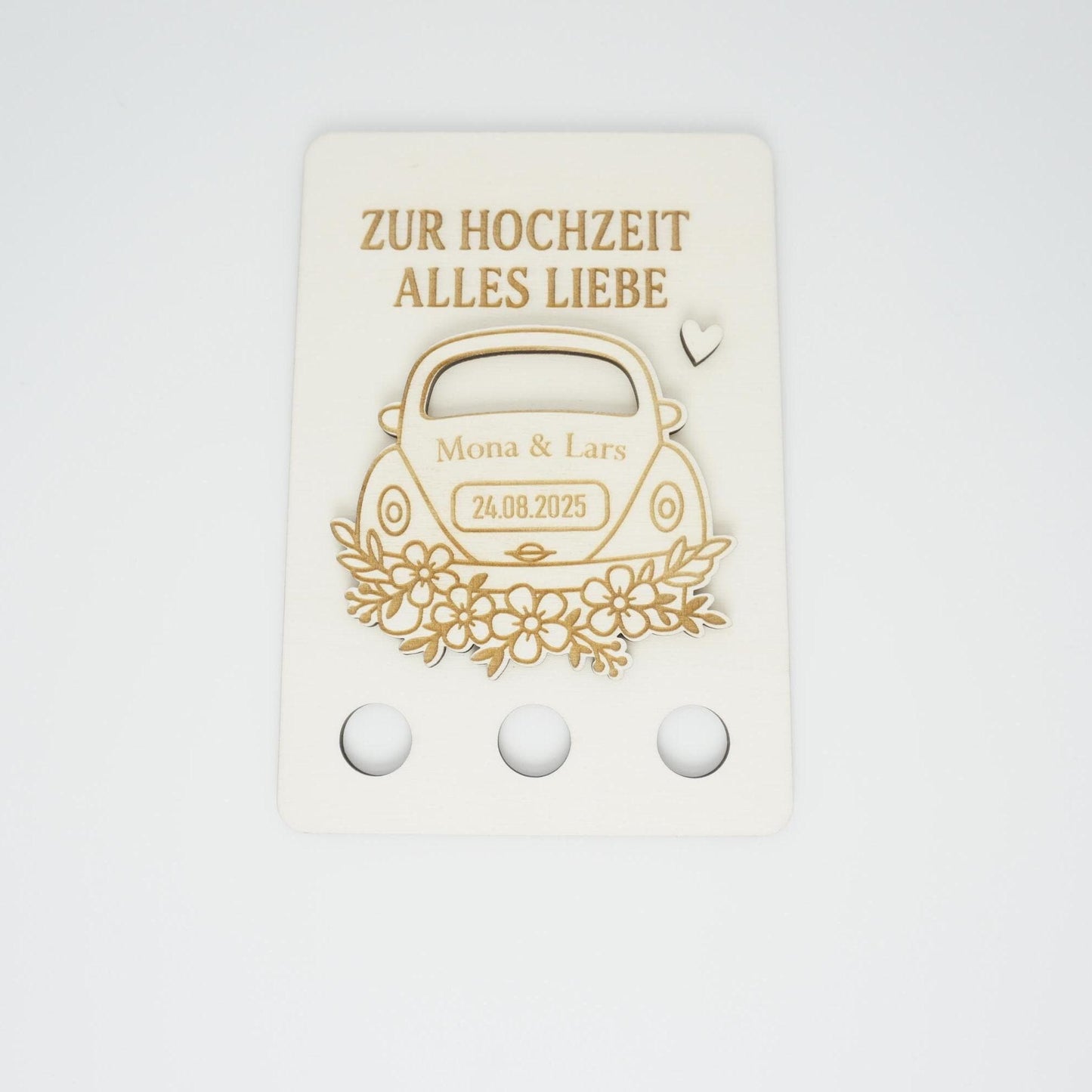 Geldgeschenk zur Hochzeit KreativoBasteln