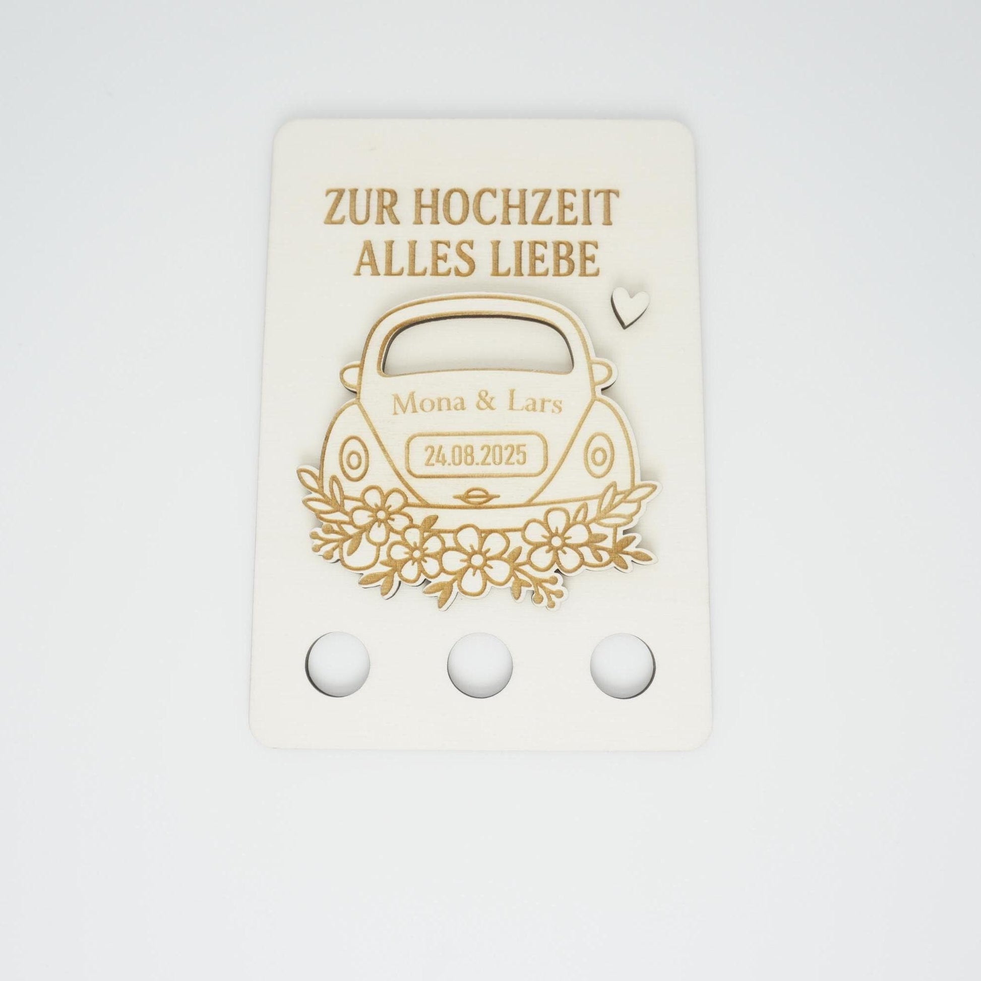 Geldgeschenk zur Hochzeit KreativoBasteln