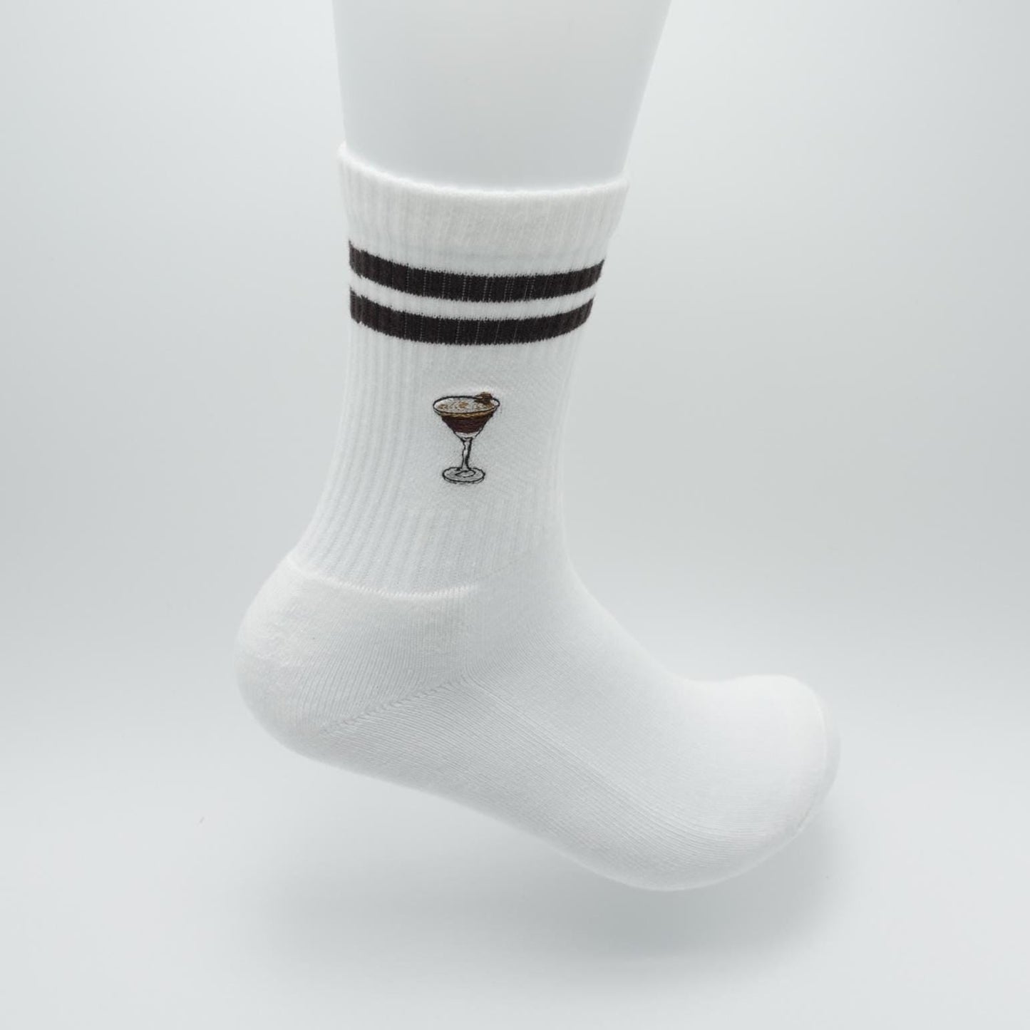 Espresso Martini Socken Damen – Cocktail Socken – Geschenk für Frauen – stylisch & hochwertig – Geburtstagsgeschenk – Bar-Socken – 35–42 KreativoBasteln