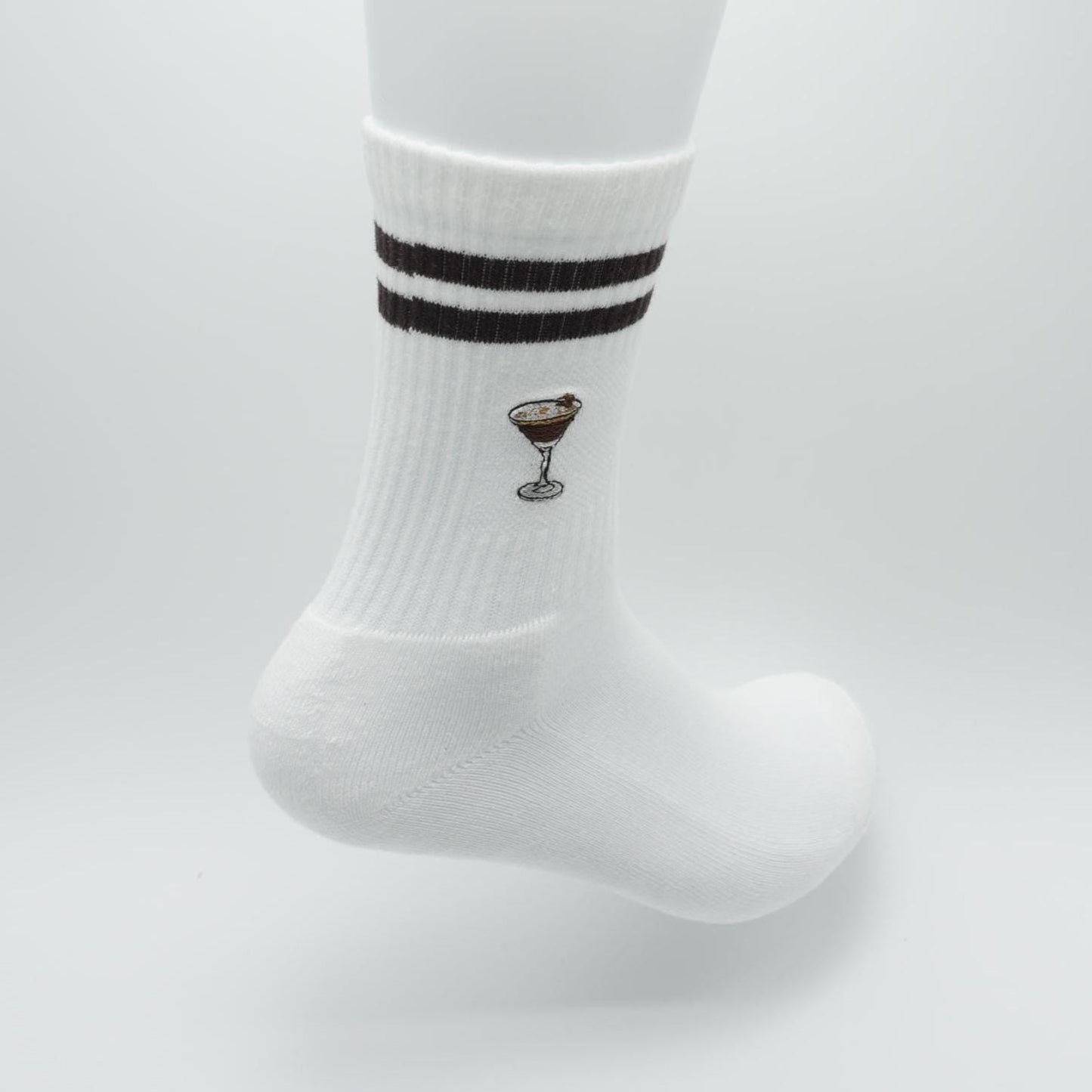 Espresso Martini Socken Damen – Cocktail Socken – Geschenk für Frauen – stylisch & hochwertig – Geburtstagsgeschenk – Bar-Socken – 35–42 KreativoBasteln