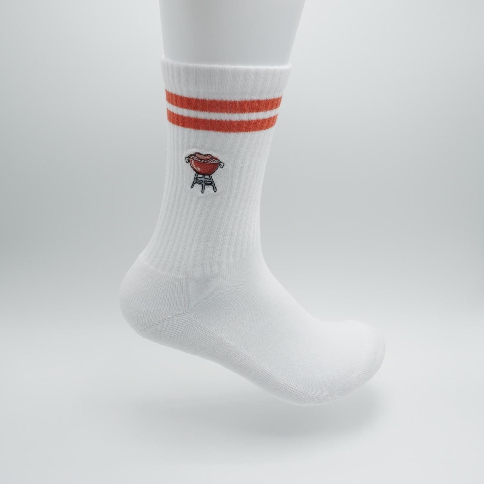 BBQ-Socken mit Grillmotiv KreativoBasteln