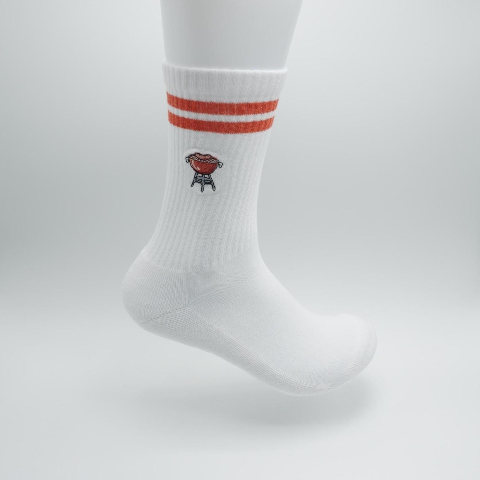 BBQ-Socken mit Grillmotiv KreativoBasteln