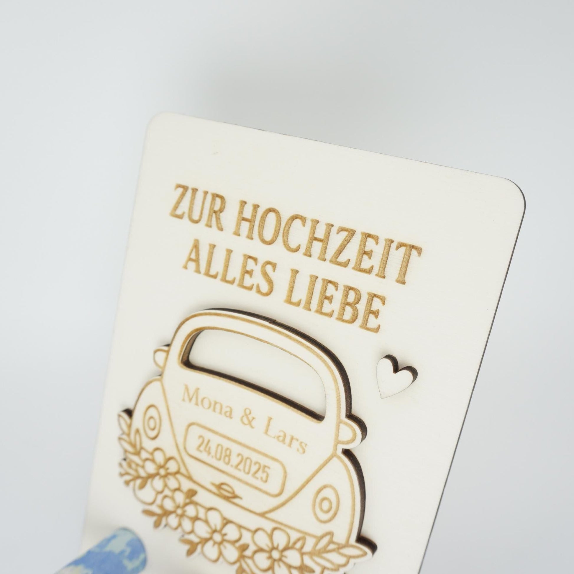 Geldgeschenk zur Hochzeit KreativoBasteln