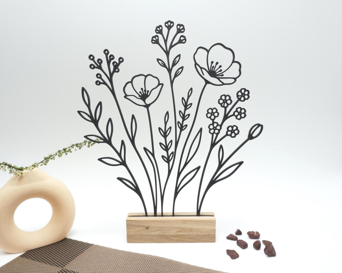 Blumengeschenk mit Gravur für Mama Freundin oder Oma