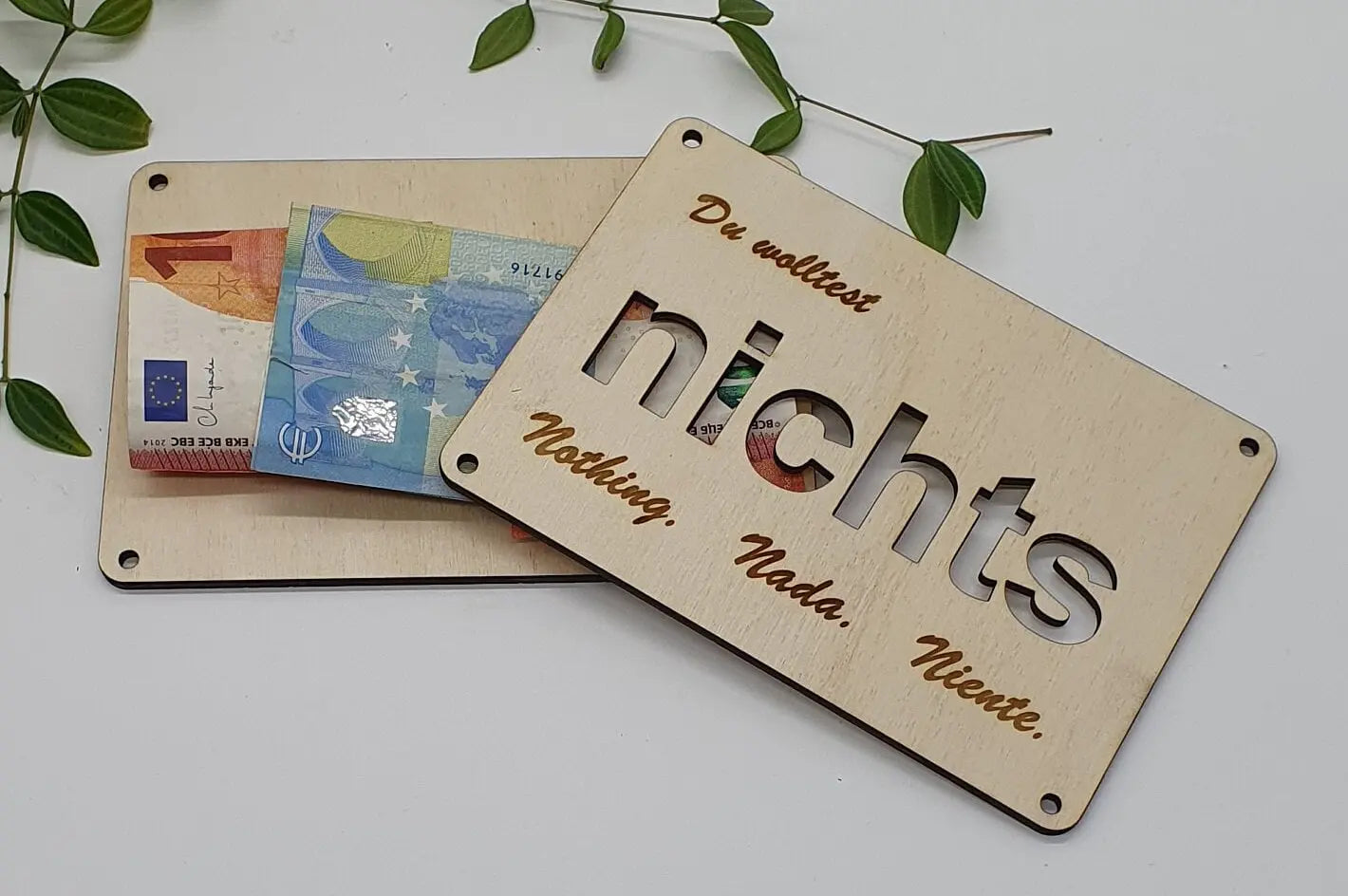 Nichts, Nada, Niente - Karte KreativoBasteln