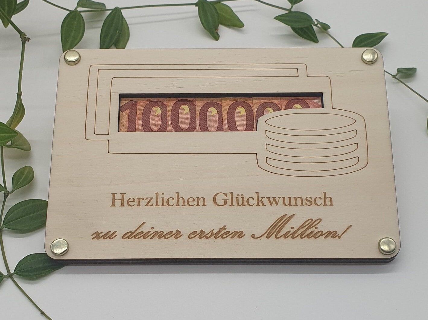 Erste Million - Geschenkidee