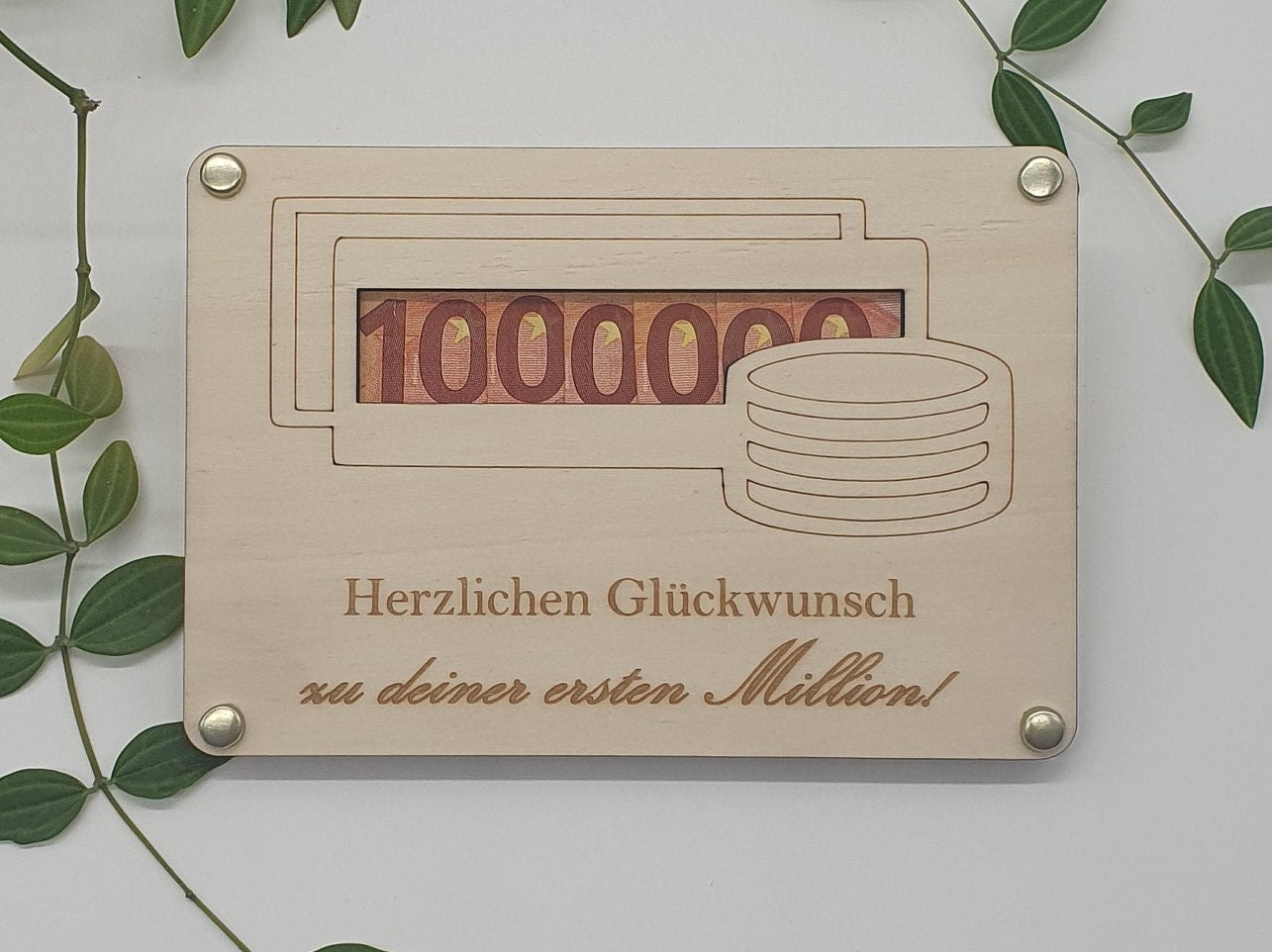 Erste Million - Geschenkidee