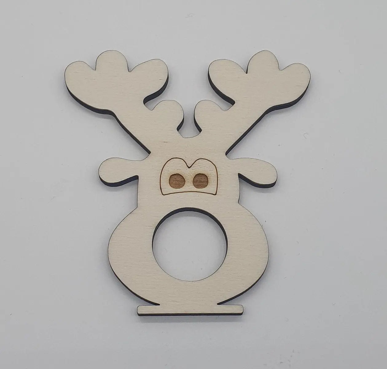 Personalisierter Platzhalter Rentier KreativoBasteln